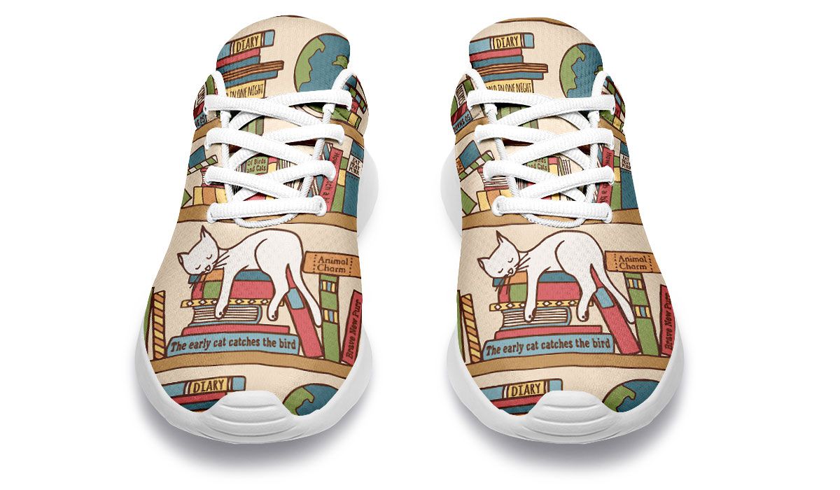 Purrfect Books Sneakers
