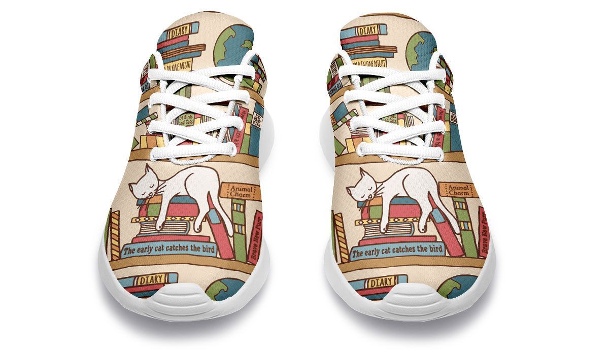 Purrfect Books Sneakers