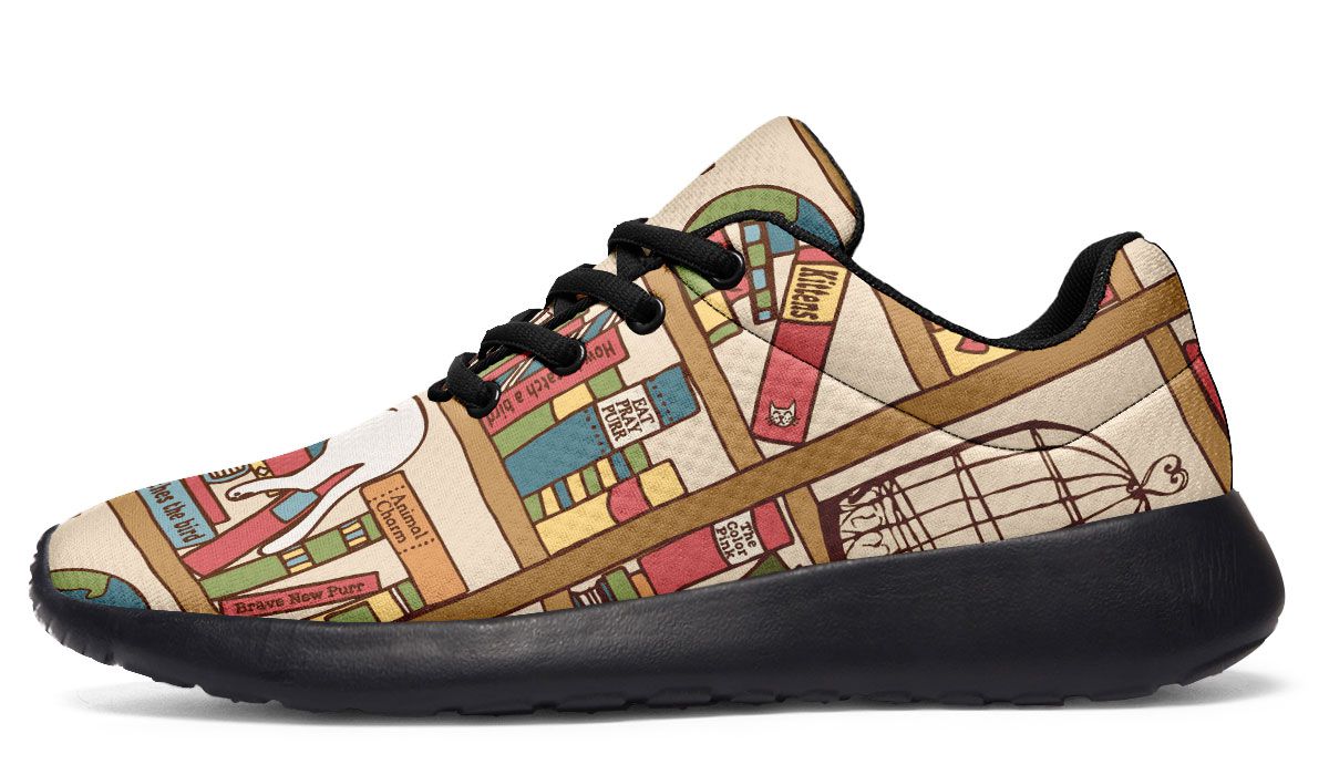 Purrfect Books Sneakers