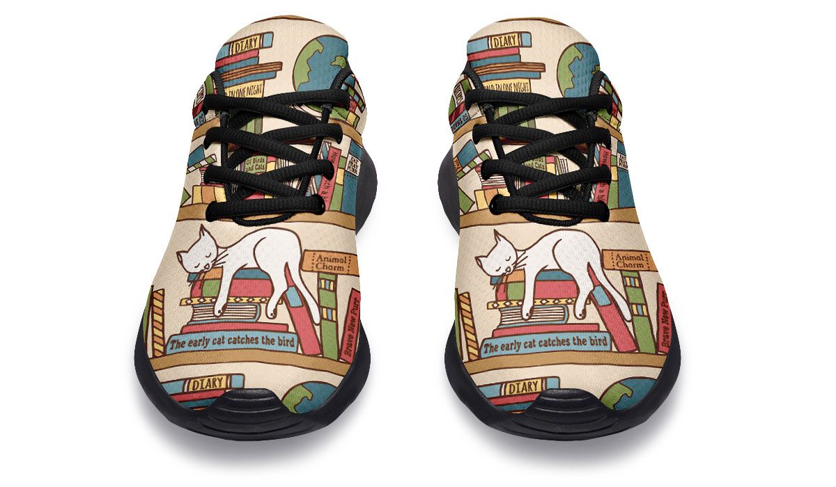 Purrfect Books Sneakers