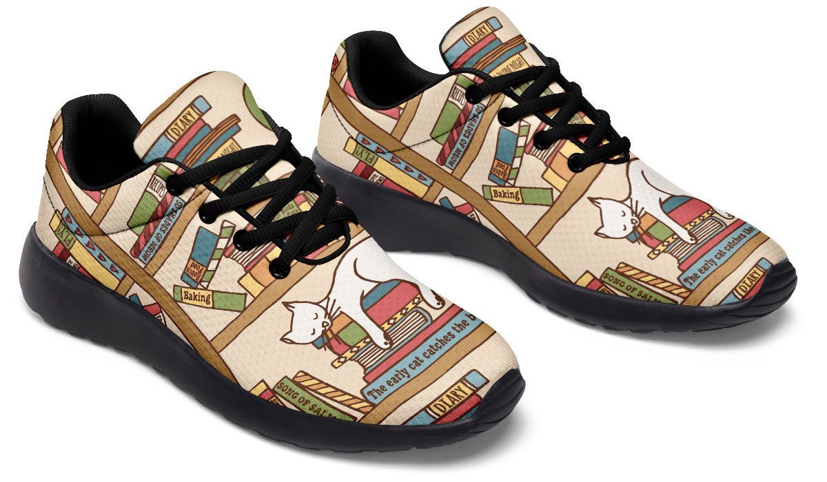 Purrfect Books Sneakers