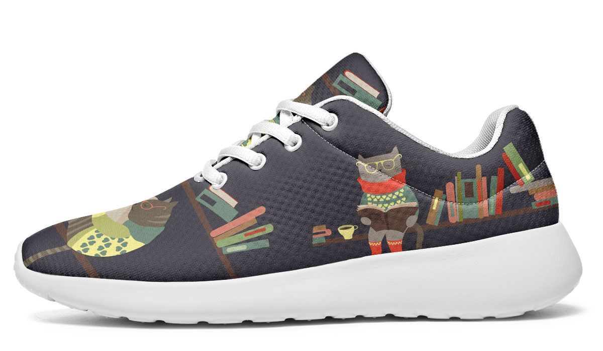 Reading Cats Sneakers