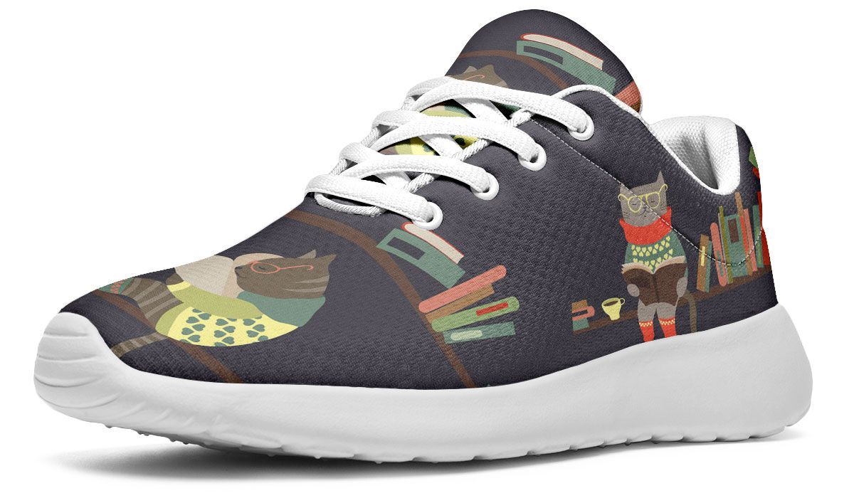 Reading Cats Sneakers