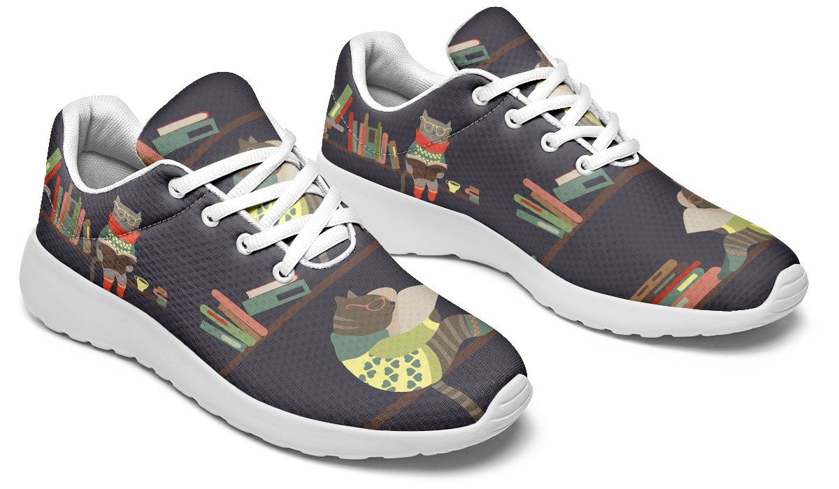 Reading Cats Sneakers
