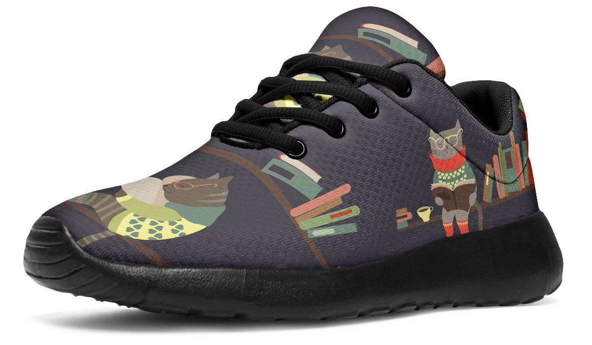 Reading Cats Sneakers