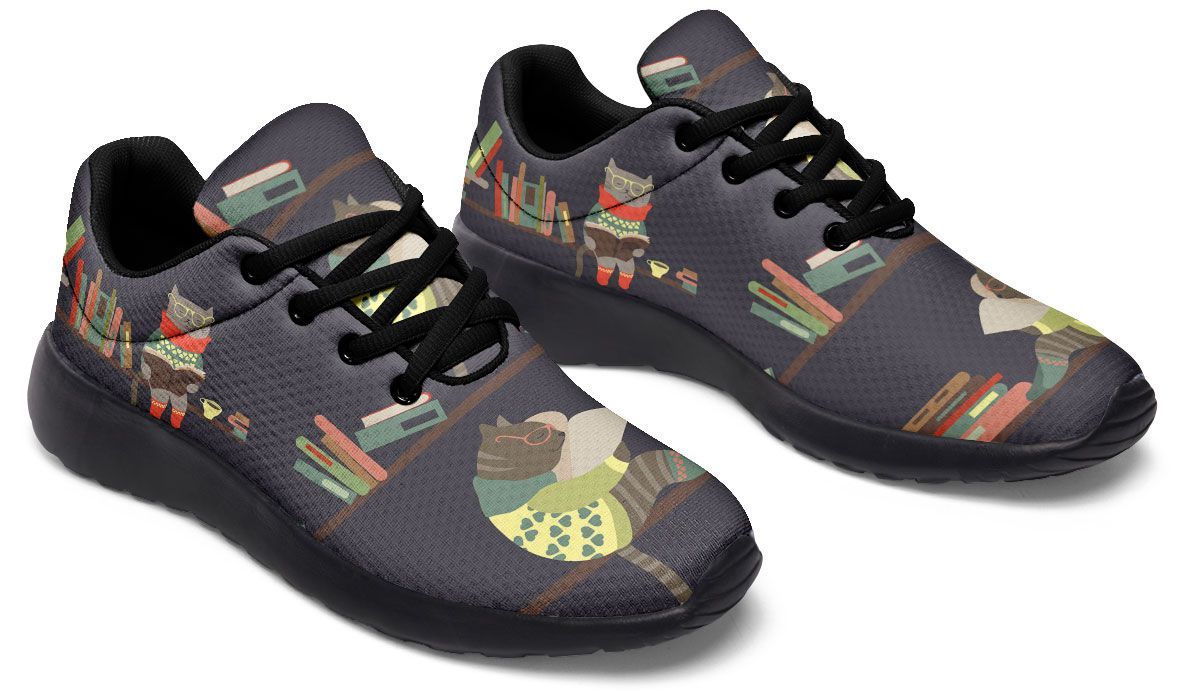 Reading Cats Sneakers