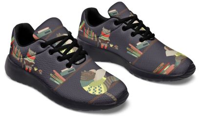Reading Cats Sneakers
