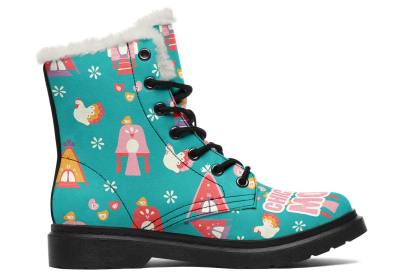 Chicken Mom Winter Boots
