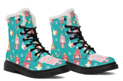 Chicken Mom Winter Boots