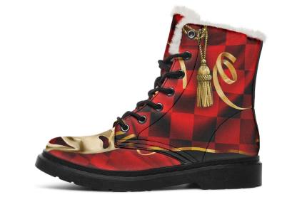 Comedyand Tragedy Winter Boots