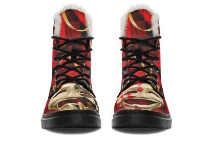 Comedyand Tragedy Winter Boots