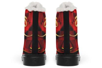 Comedyand Tragedy Winter Boots