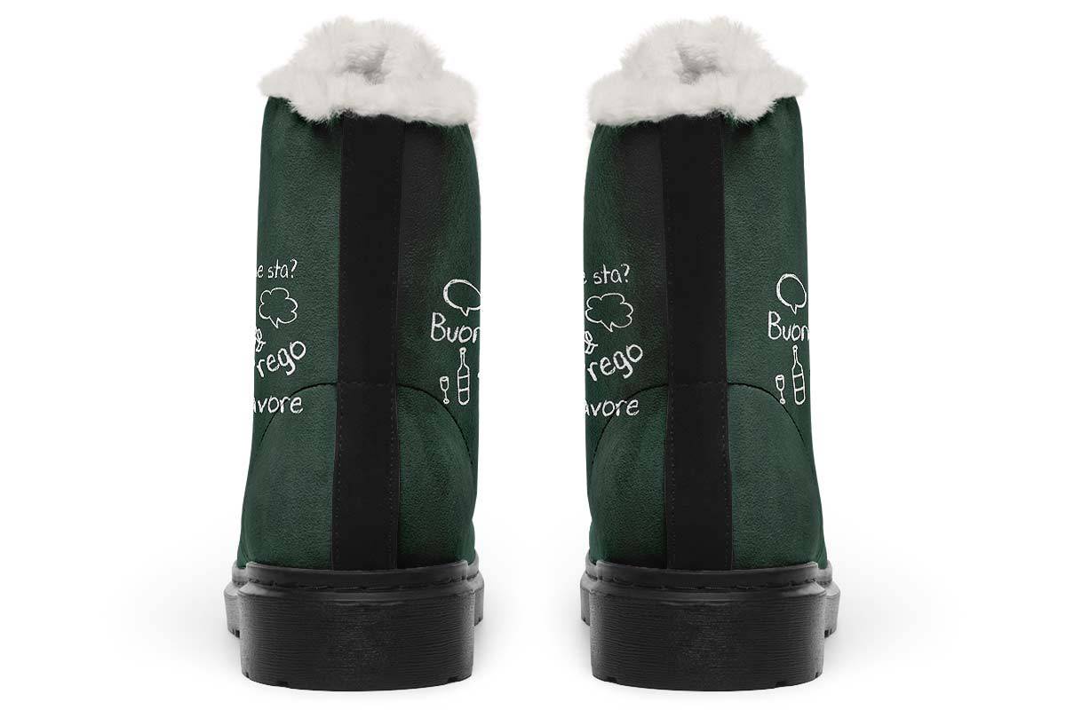 Italian Chalk Board Winter Boots