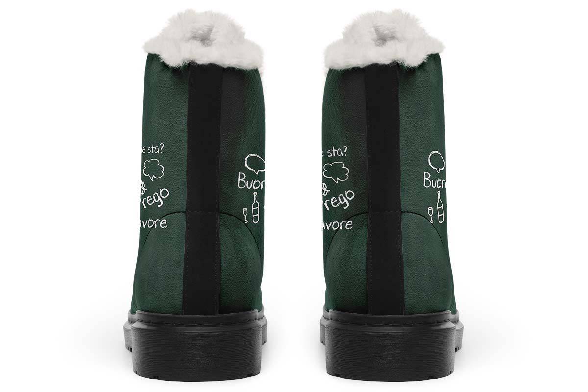 Italian Chalk Board Winter Boots