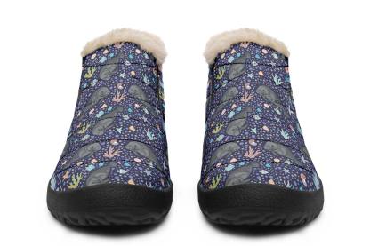Manatee Party Winter Sneakers