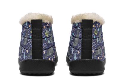 Manatee Party Winter Sneakers