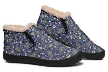 Manatee Party Winter Sneakers