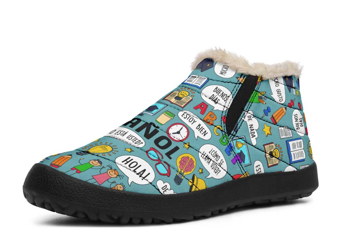 Spanish Teacher Winter Sneakers