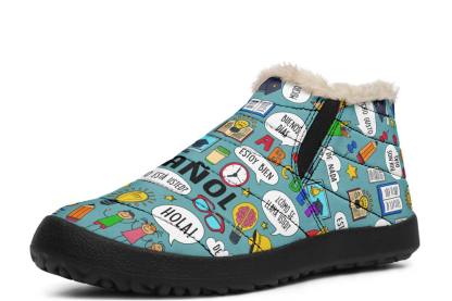 Spanish Teacher Winter Sneakers