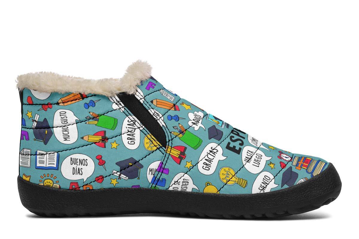 Spanish Teacher Winter Sneakers