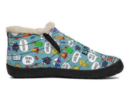 Spanish Teacher Winter Sneakers