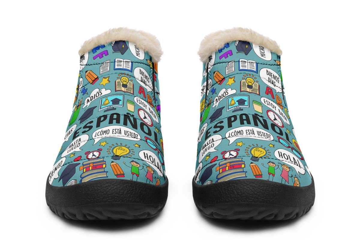 Spanish Teacher Winter Sneakers