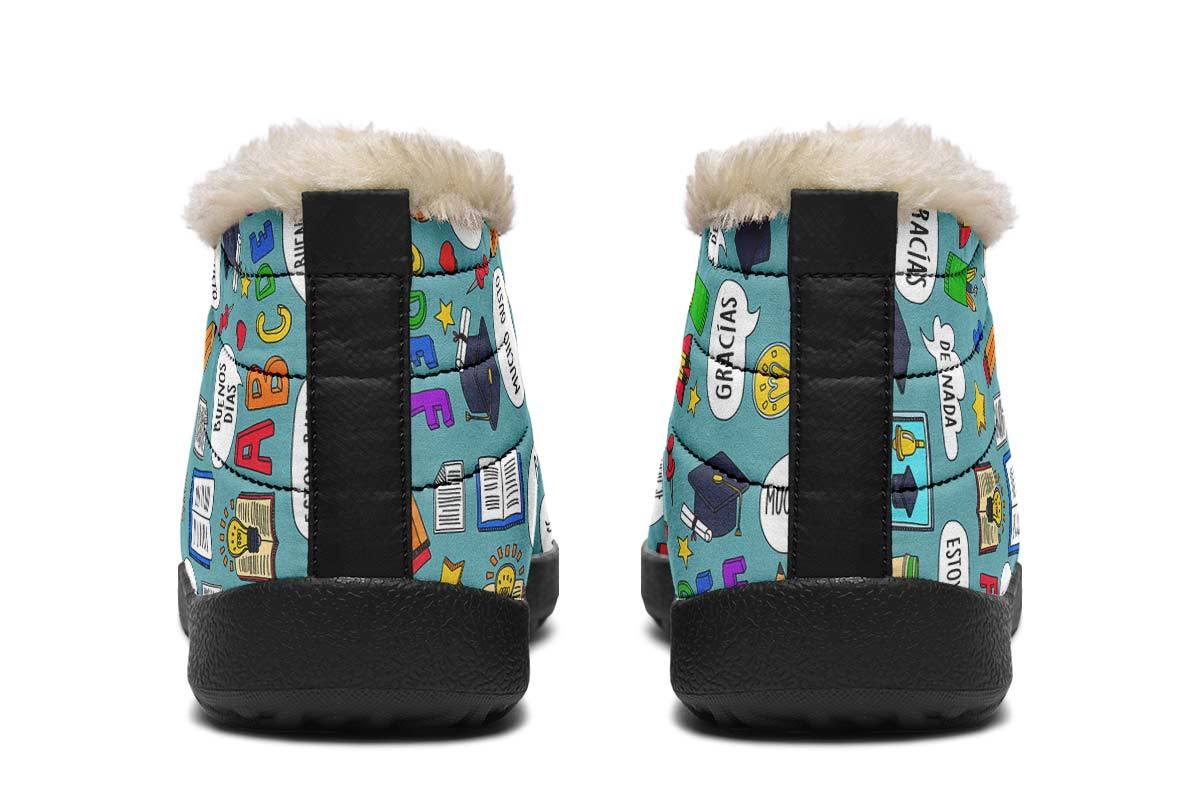 Spanish Teacher Winter Sneakers