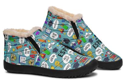 Spanish Teacher Winter Sneakers