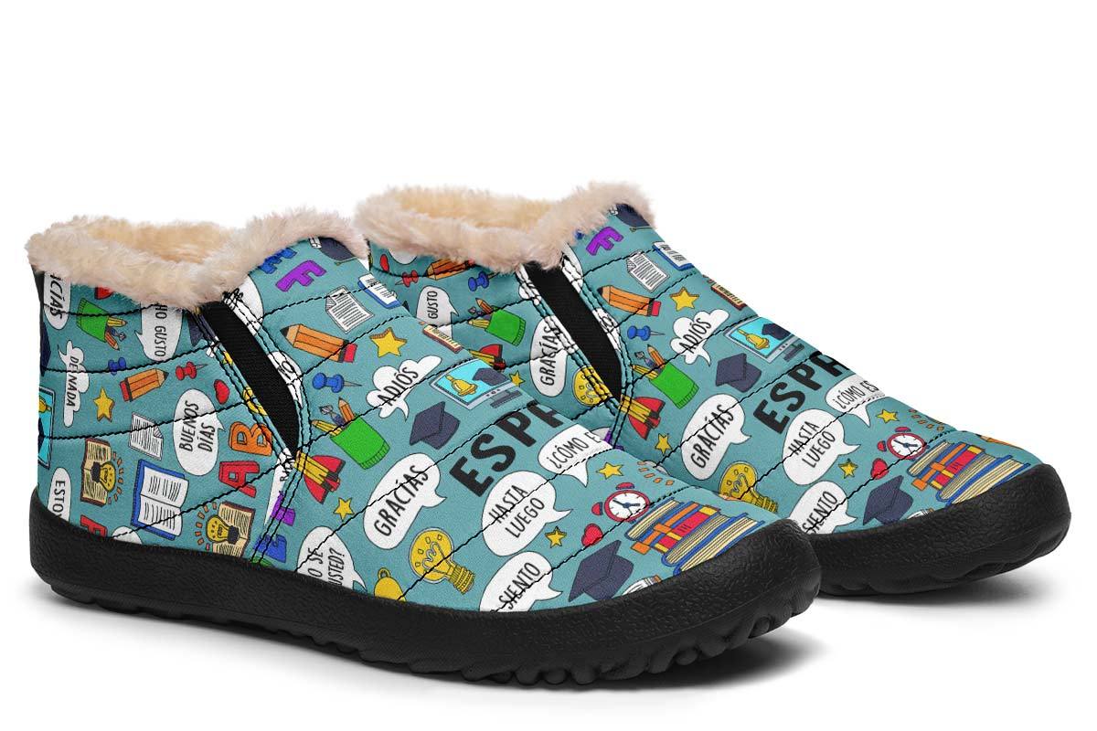 Spanish Teacher Winter Sneakers