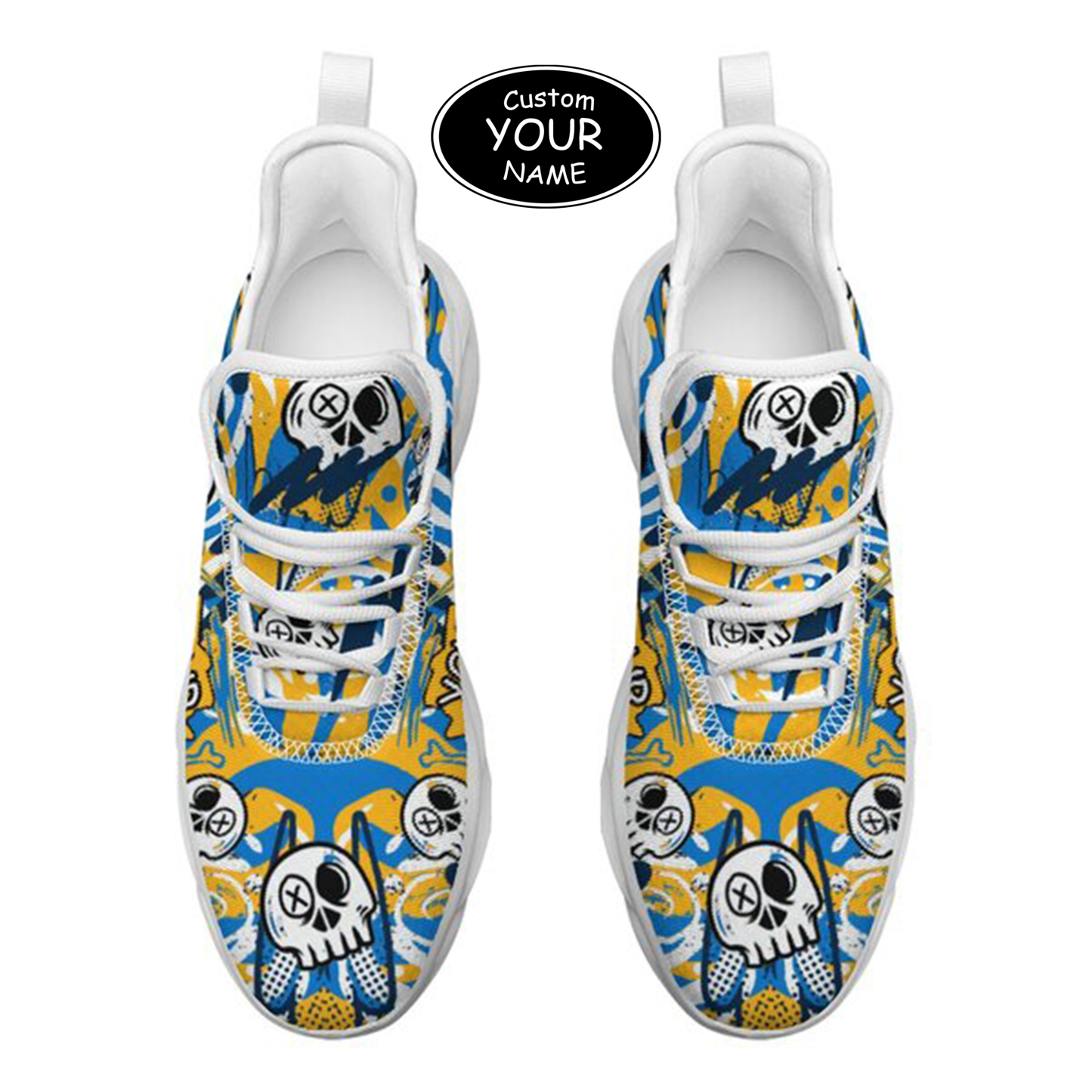 Max Sowl-25-cy-Los Angeles-22-7, Personalized Los Angeles Sneakers, Custom Breathable Walking Shoes, Patriotic Running Shoes