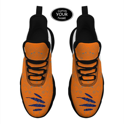 Max Sowl-25-yy-Syracuse-15-2, Personalized Syracuse Orange Custom Max Sowl Shoes, Patriotic Running Sneakers, Custom Comfortable Walking Shoes