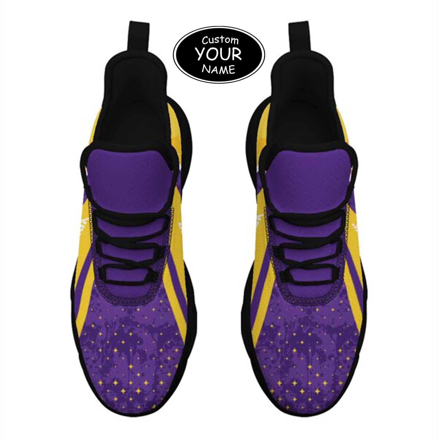 Max Sowl-25-cy-Baton Rouge-6-1, Personalized LSU Tigers Custom Max Sowl Shoes, Patriotic Running Sneakers, Custom Comfortable Walking Shoes