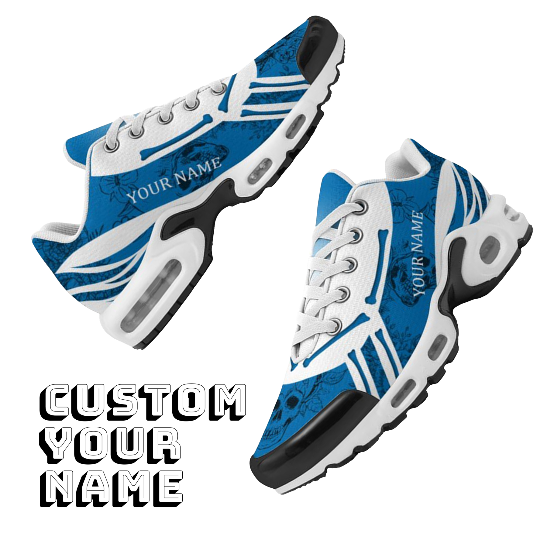 TN-25-cy-Detroit-11-1，Personalized  Detroit Sneakers, Custom Breathable Walking Shoes, Patriotic Running Shoes
