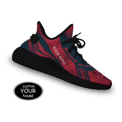 SH051-25-cy-Houston-12-1，Personalized  Houston Sneakers, Custom Breathable Walking Shoes, Patriotic Running Shoes