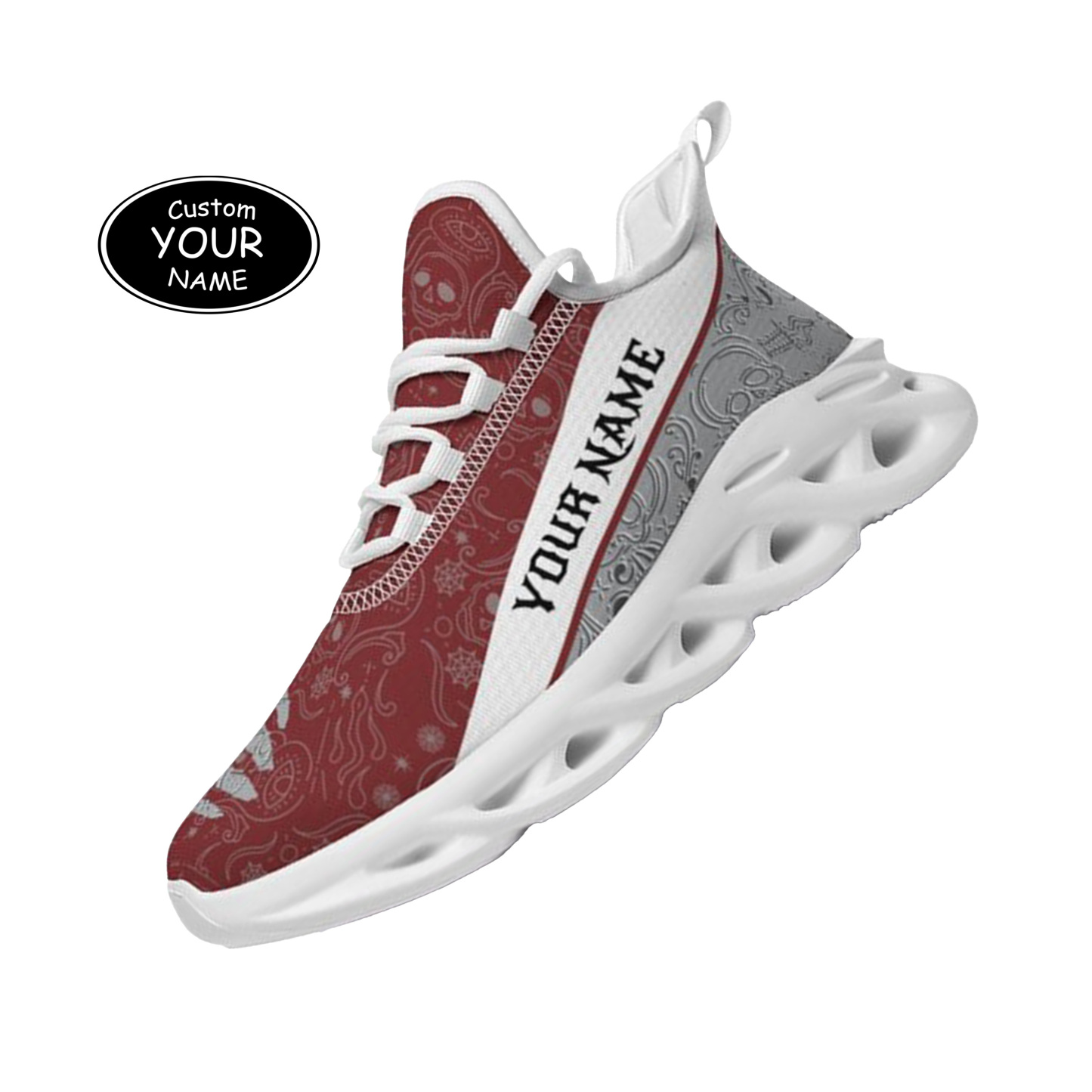 Max Sowl-25-yy-College Station-16-2, Personalized Texas A&M Aggies Custom Max Sowl Shoes, Patriotic Running Sneakers, Custom Comfortable Walking Shoes