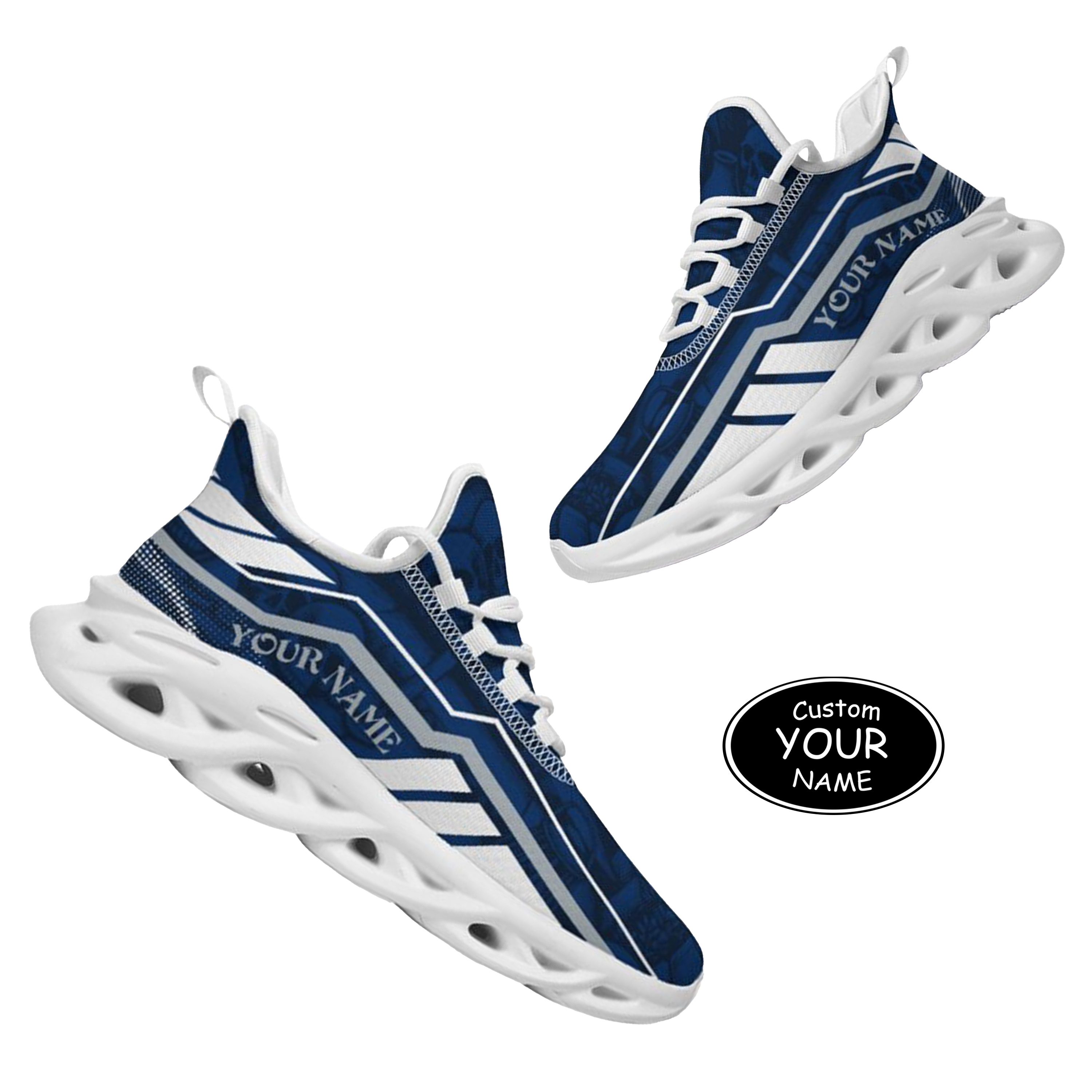 Max Sowl-25-yy-State College-17-1, Personalized Penn State Nittany Lions Custom Max Sowl Shoes, Patriotic Running Sneakers, Custom Comfortable Walking Shoes