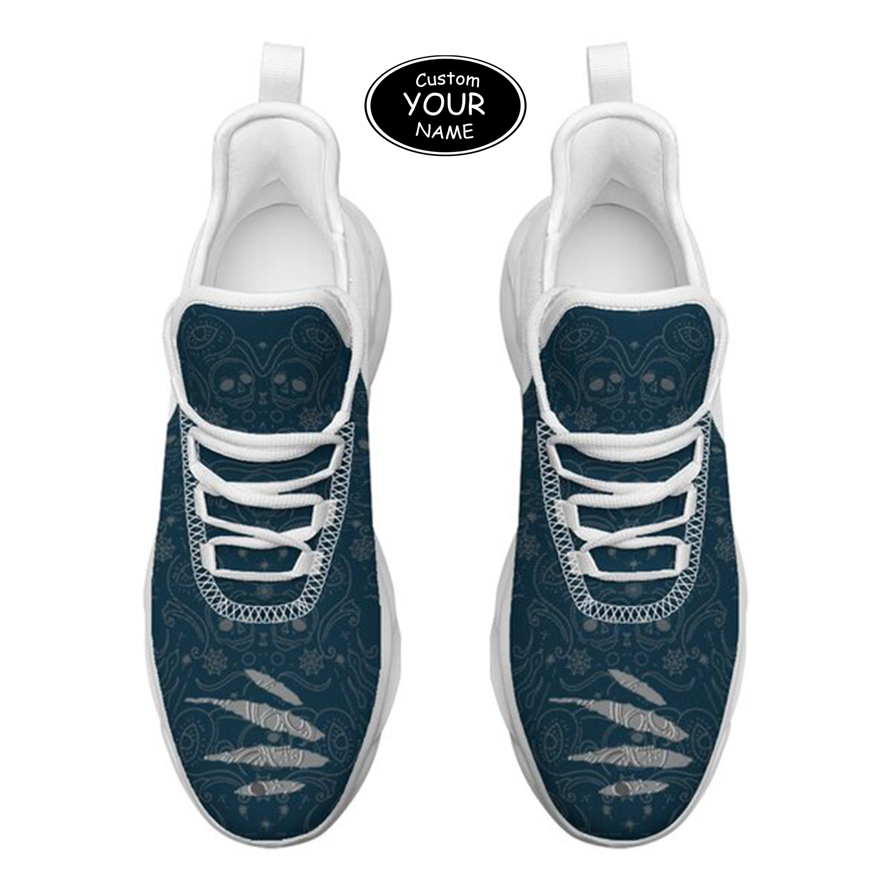 Max Sowl-25-yy-Logan-22-2, Personalized Utah State Aggies Custom Max Sowl Shoes, Patriotic Running Sneakers, Custom Comfortable Walking Shoes