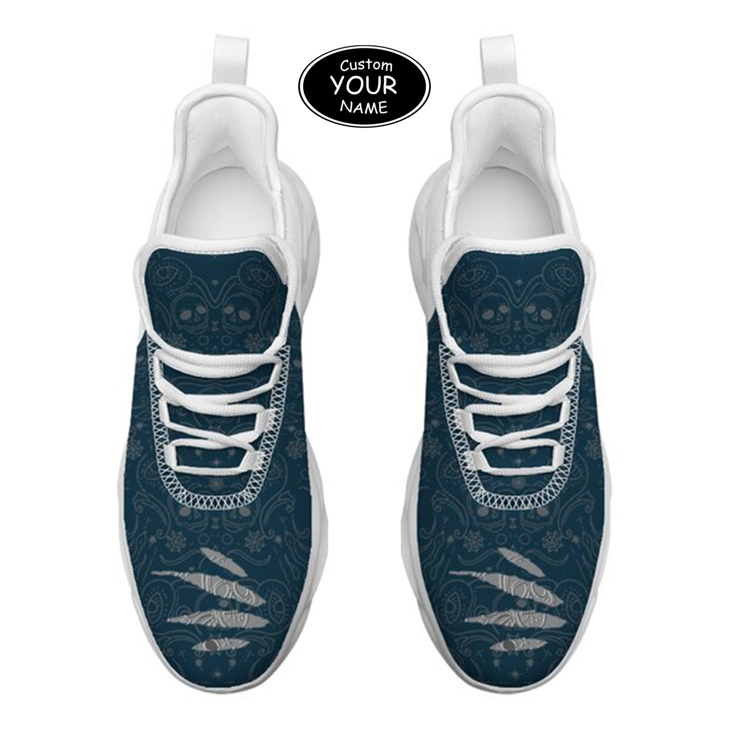 Max Sowl-25-yy-Logan-22-2, Personalized Utah State Aggies Custom Max Sowl Shoes, Patriotic Running Sneakers, Custom Comfortable Walking Shoes