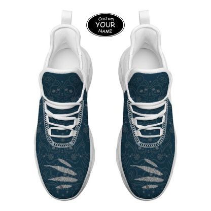 Max Sowl-25-yy-Logan-22-2, Personalized Utah State Aggies Custom Max Sowl Shoes, Patriotic Running Sneakers, Custom Comfortable Walking Shoes