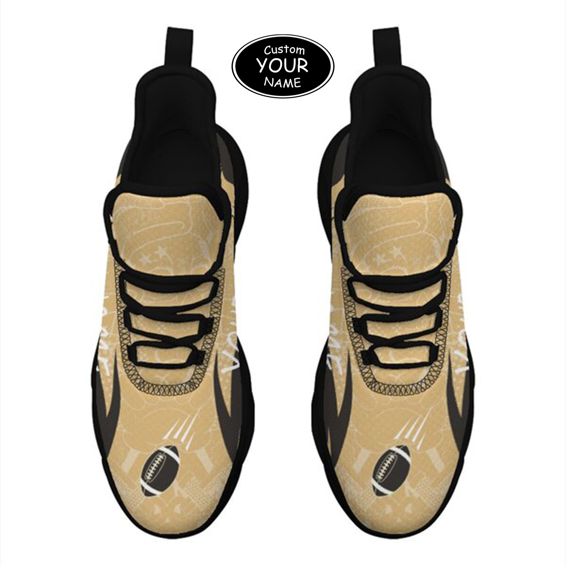 Max Sowl-25-yy-West Point-19-4, Personalized Army Black Knights Custom Max Sowl Shoes, Personalized Sport Footwear, Custom Color-Blocked Running Shoes