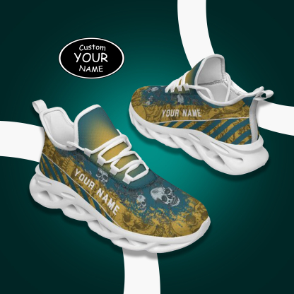 Personalized  Jacksonville Sneakers, Custom Breathable Walking Shoes, Patriotic Running Shoes,Max Sowl-25-cy-Jacksonville-16-2