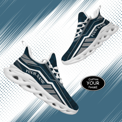 Personalized Utah State Aggies Custom Max Sowl Shoes, Patriotic Running Sneakers, Custom Comfortable Walking Shoes