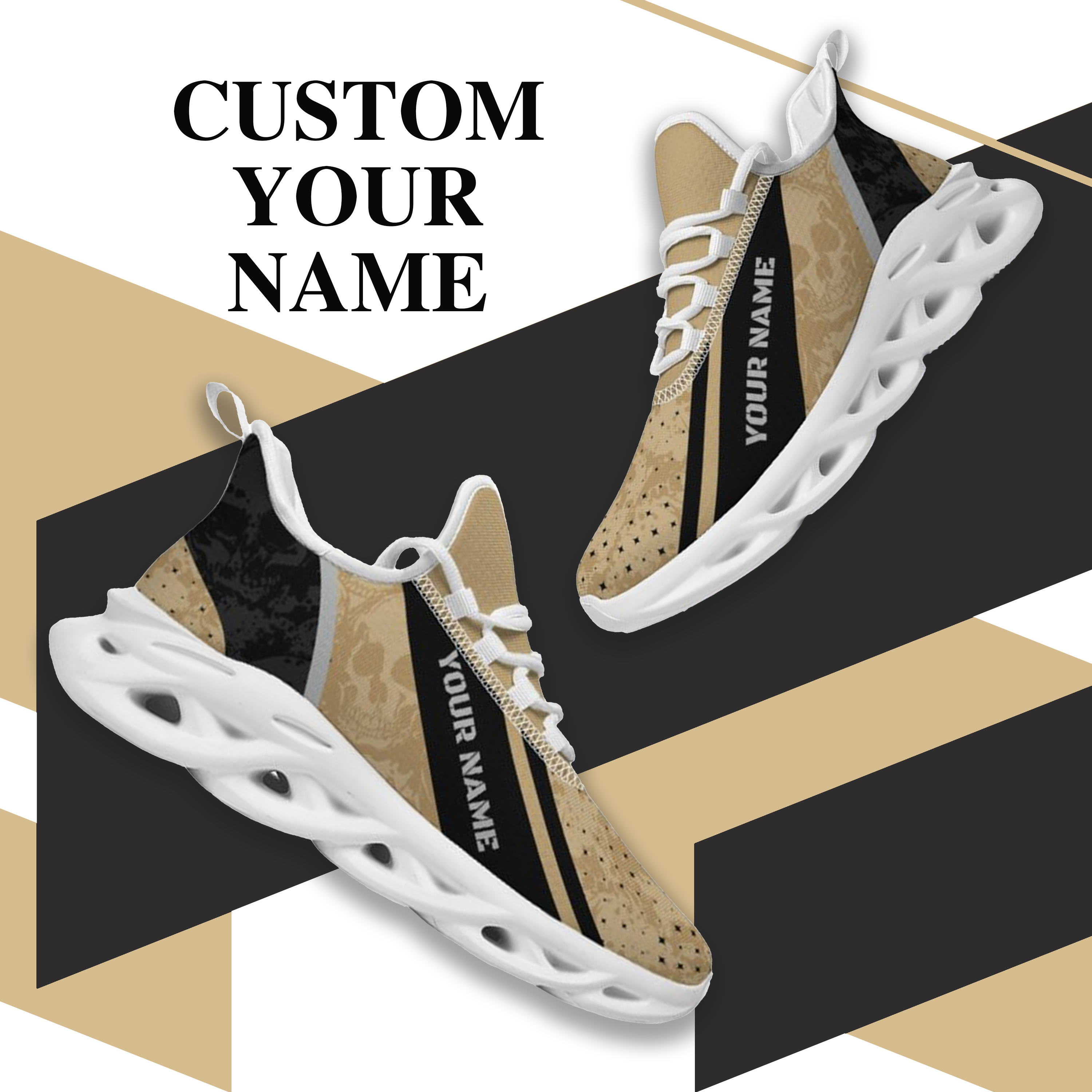 Max Sowl-25-cy-West Point-19-1, Personalized Army Black Knights Custom Max Sowl Shoes, Patriotic Running Sneakers, Custom Comfortable Walking Shoes