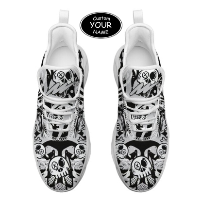 Max Sowl-25-cy-Las Vegas-20-7, Personalized Las Vegas Sneakers, Custom Breathable Walking Shoes, Patriotic Running Shoes