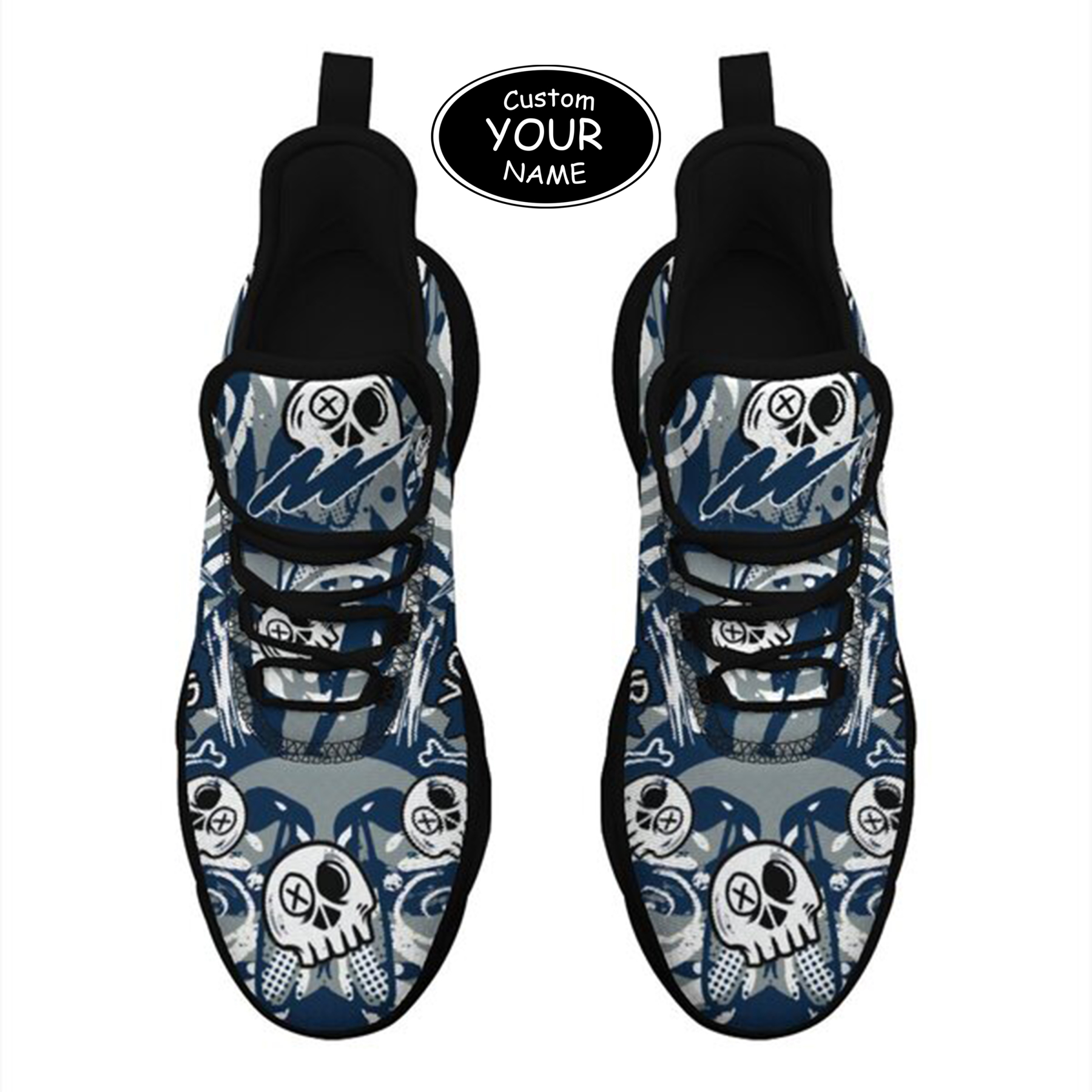 Max Sowl-25-cy-Dallas-9-7, Personalized Dallas Sneakers, Custom Breathable Walking Shoes, Patriotic Running Shoes
