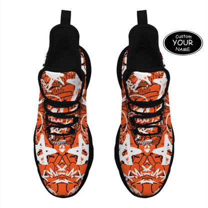 Max Sowl-25-yy-Cincinnati-6-8, Personalized Cincinnati Sneakers, Custom Breathable Walking Shoes, Patriotic Running Shoes