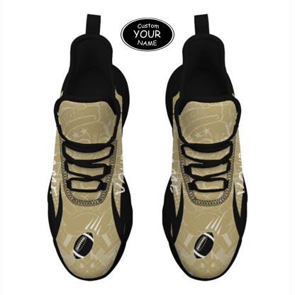 Max Sowl-25-yy-Orlando-11-4, Personalized UCF Knights Custom Max Sowl Shoes, Personalized Sport Footwear, Custom Color-Blocked Running Shoes