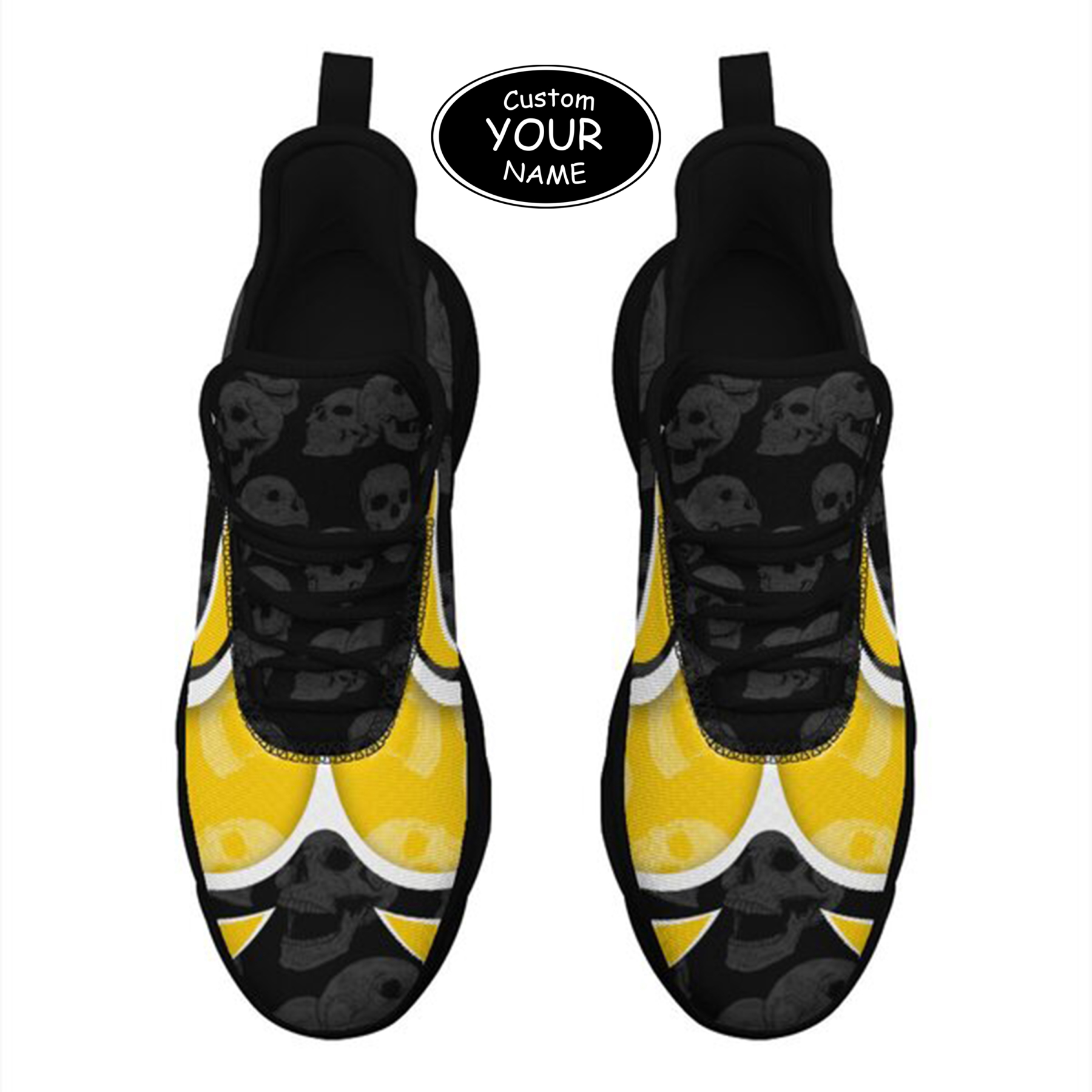 Max Sowl-25-cy-Iowa City-25-5, Personalized Iowa Hawkeyes Custom Max Sowl Shoes, Personalized Sport Footwear, Custom Color-Blocked Running Shoes