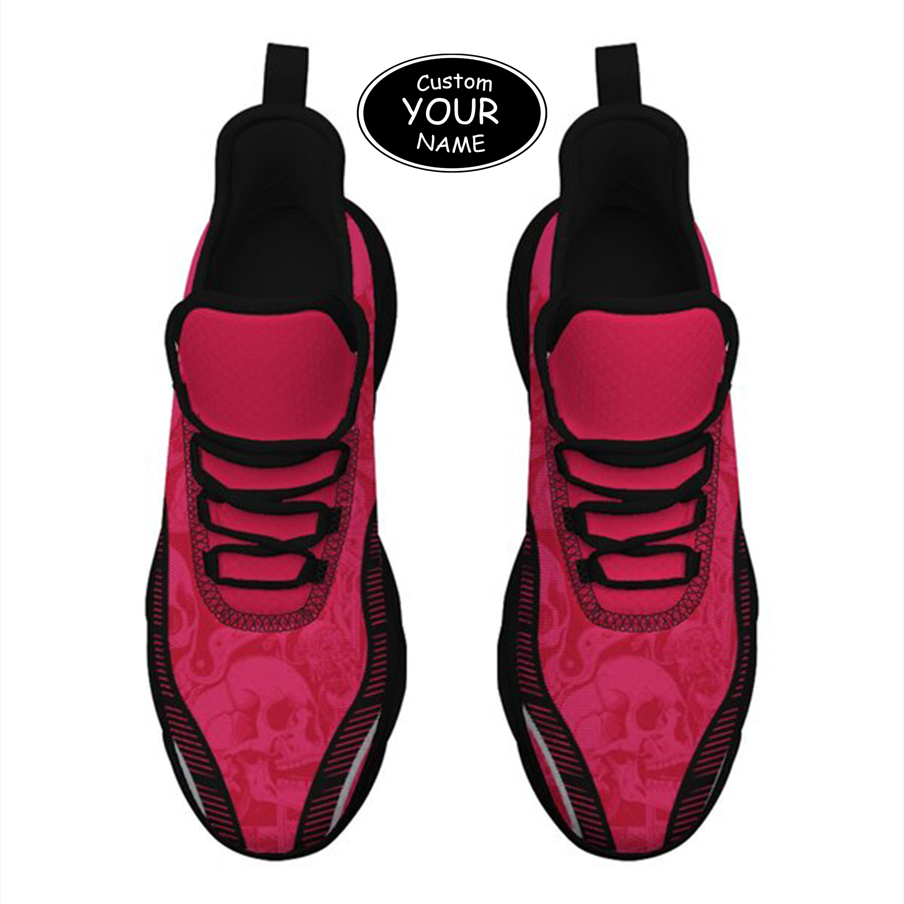 Max Sowl-25-cy-Columbus-3-2, Personalized Ohio State Buckeyes Custom Max Sowl Shoes, Patriotic Running Sneakers, Custom Comfortable Walking Shoes