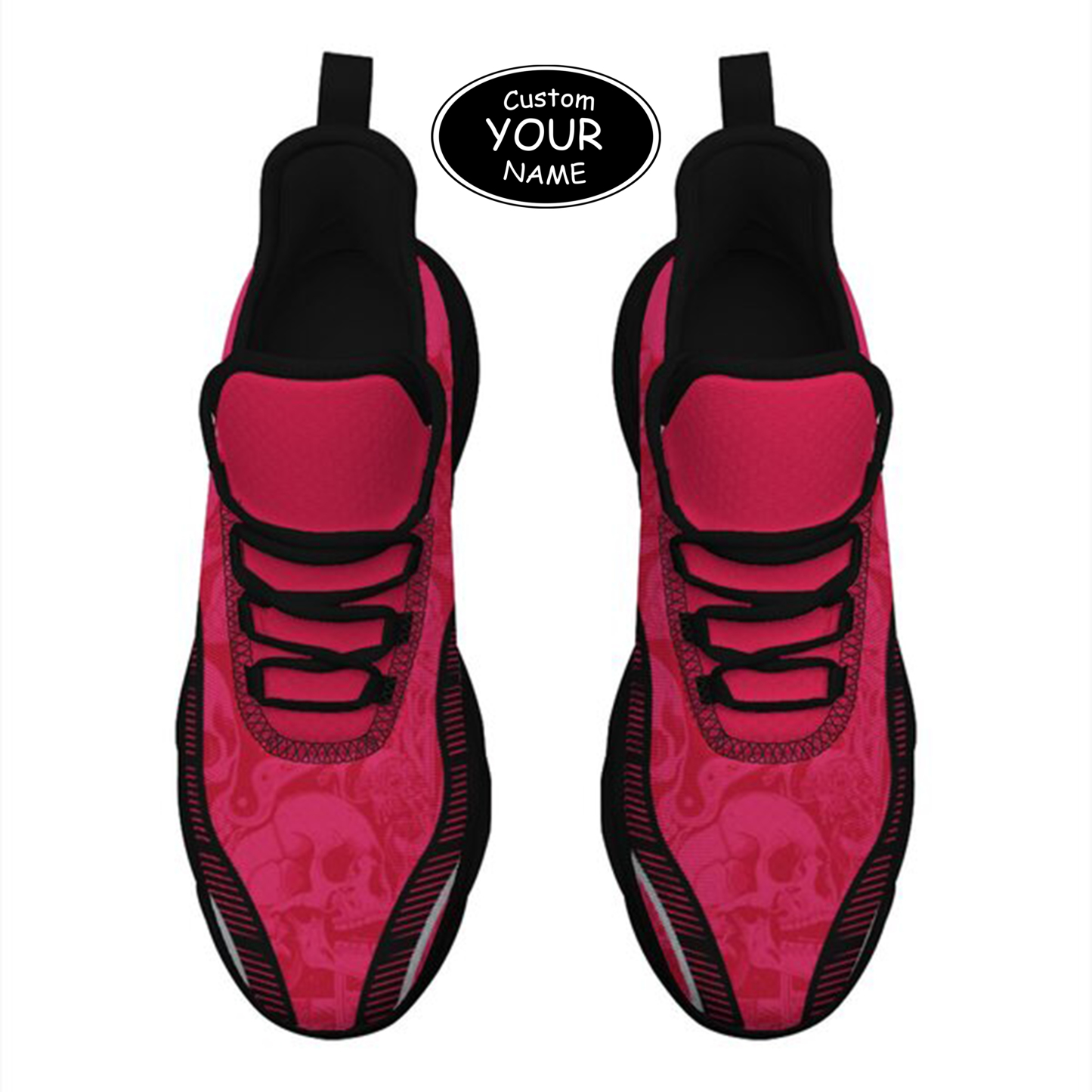 Max Sowl-25-cy-Columbus-3-2, Personalized Ohio State Buckeyes Custom Max Sowl Shoes, Patriotic Running Sneakers, Custom Comfortable Walking Shoes